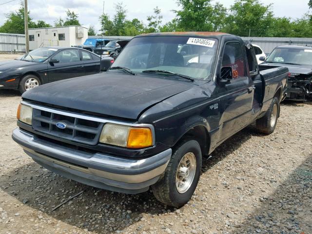 1FTCR14A2RPB91050 - 1994 FORD RANGER SUP BLACK photo 2