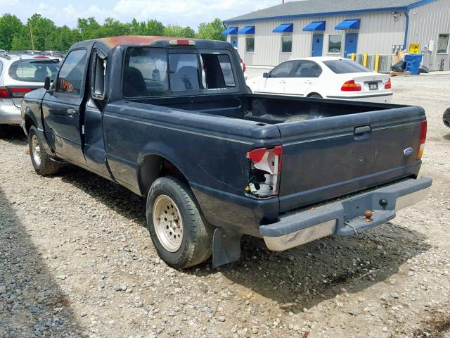 1FTCR14A2RPB91050 - 1994 FORD RANGER SUP BLACK photo 3