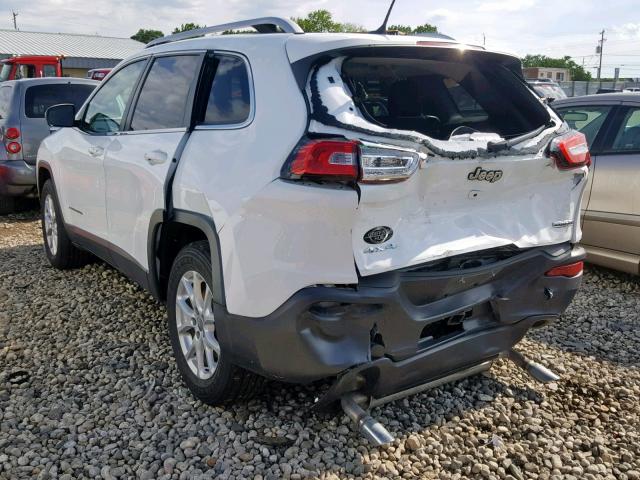 1C4PJMCS4EW179793 - 2014 JEEP CHEROKEE L WHITE photo 3