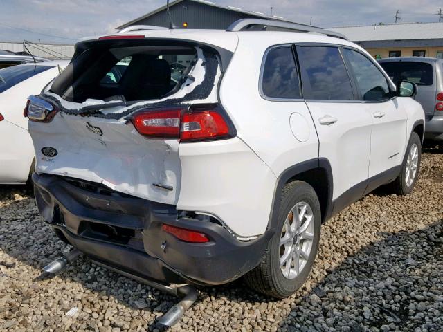 1C4PJMCS4EW179793 - 2014 JEEP CHEROKEE L WHITE photo 4