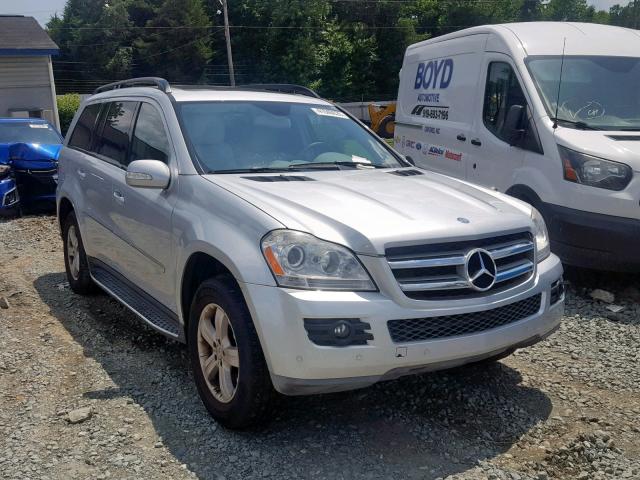 4JGBF71E27A206883 - 2007 MERCEDES-BENZ GL 450 4MA SILVER photo 1