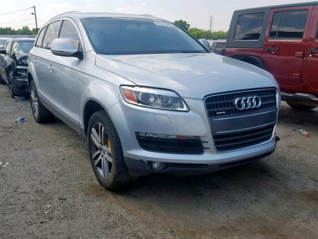 WA1BY74L48D024654 - 2008 AUDI Q7 3.6 QUA SILVER photo 1