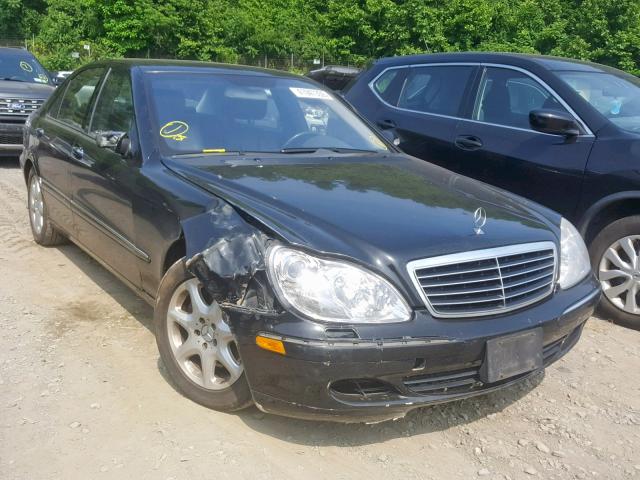 WDBNG83J76A480866 - 2006 MERCEDES-BENZ S 430 4MAT BLACK photo 1