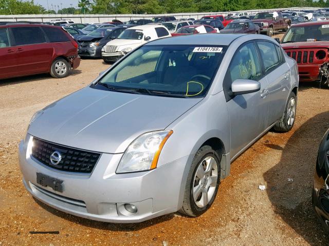 3N1AB61E89L616463 - 2009 NISSAN SENTRA 2.0 SILVER photo 2