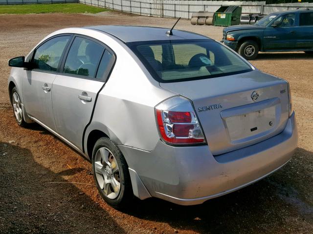 3N1AB61E89L616463 - 2009 NISSAN SENTRA 2.0 SILVER photo 3