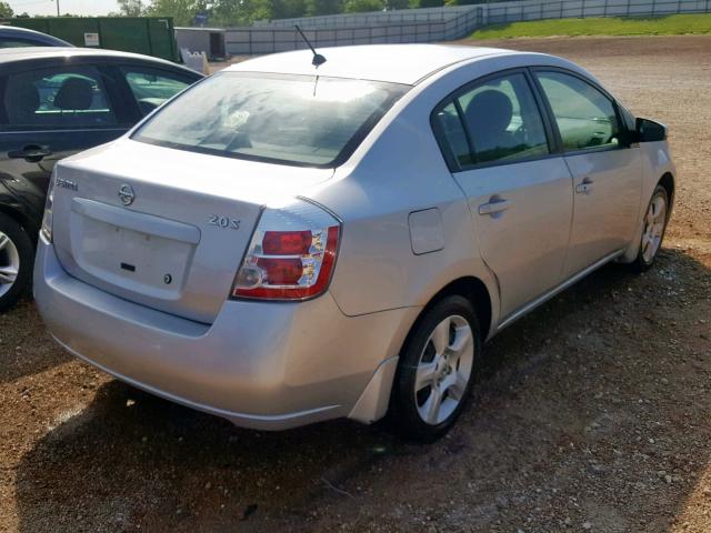 3N1AB61E89L616463 - 2009 NISSAN SENTRA 2.0 SILVER photo 4