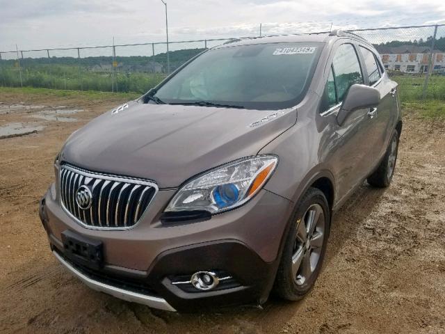 KL4CJDSB3DB211181 - 2013 BUICK ENCORE PRE GRAY photo 2