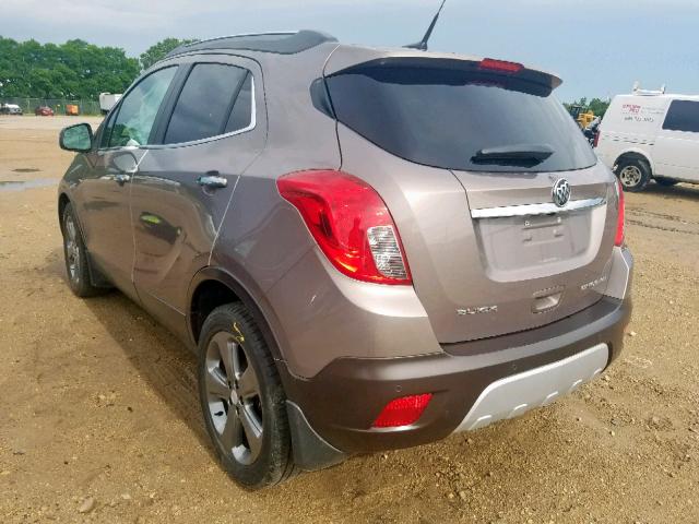 KL4CJDSB3DB211181 - 2013 BUICK ENCORE PRE GRAY photo 3