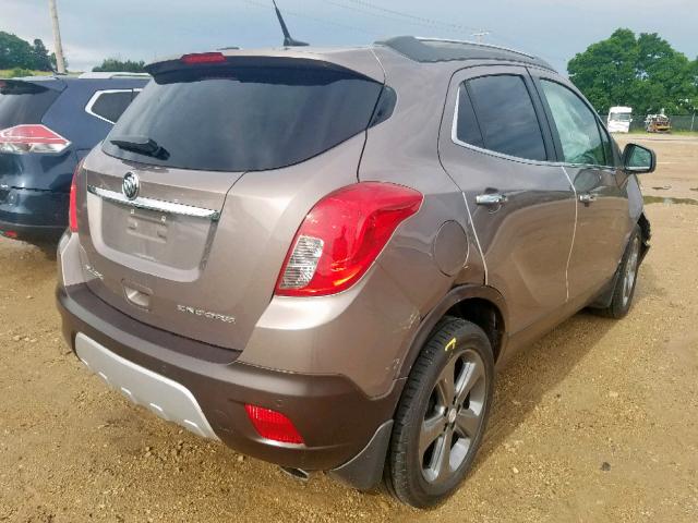 KL4CJDSB3DB211181 - 2013 BUICK ENCORE PRE GRAY photo 4