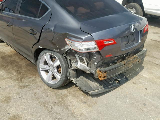 19VDE1F58DE006341 - 2013 ACURA ILX 20 PRE CHARCOAL photo 9