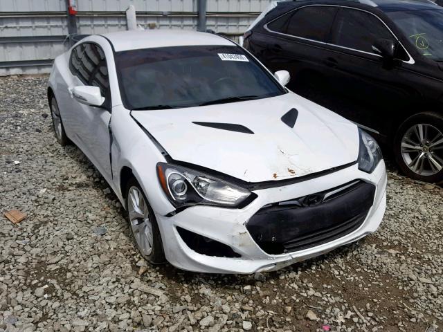 KMHHT6KJ4FU129603 - 2015 HYUNDAI GENESIS CO WHITE photo 1