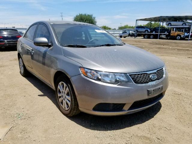 KNAFU4A22C5602618 - 2012 KIA FORTE EX GRAY photo 1