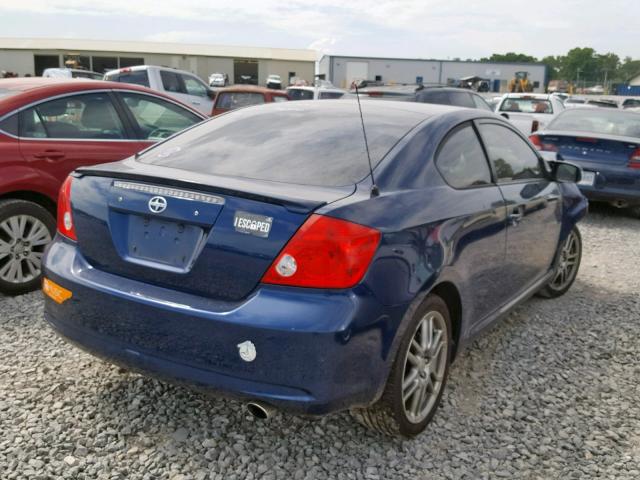 JTKDE177050015657 - 2005 TOYOTA SCION TC ლურჯი ფოტო 4
