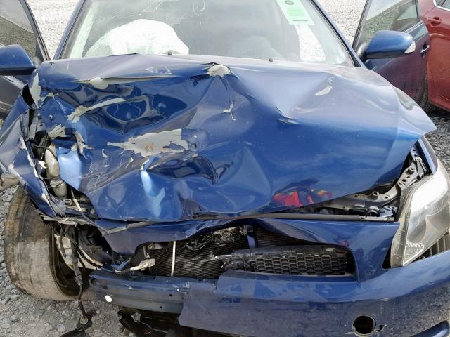 JTKDE177050015657 - 2005 TOYOTA SCION TC ლურჯი ფოტო 7