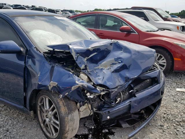 JTKDE177050015657 - 2005 TOYOTA SCION TC ლურჯი ფოტო 9