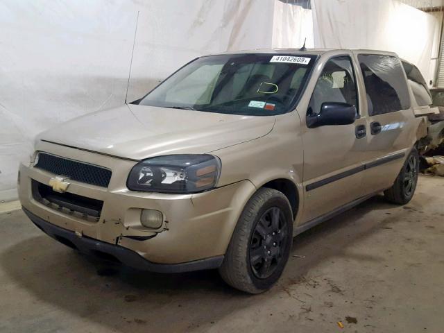 1GNDV23L86D129603 - 2006 CHEVROLET UPLANDER L 棕色 照片 2