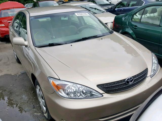 4T1BE32K43U702194 - 2003 TOYOTA CAMRY LE BEIGE photo 1