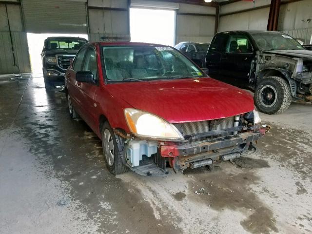 JA3AJ26E14U013000 - 2004 MITSUBISHI LANCER ES RED photo 1