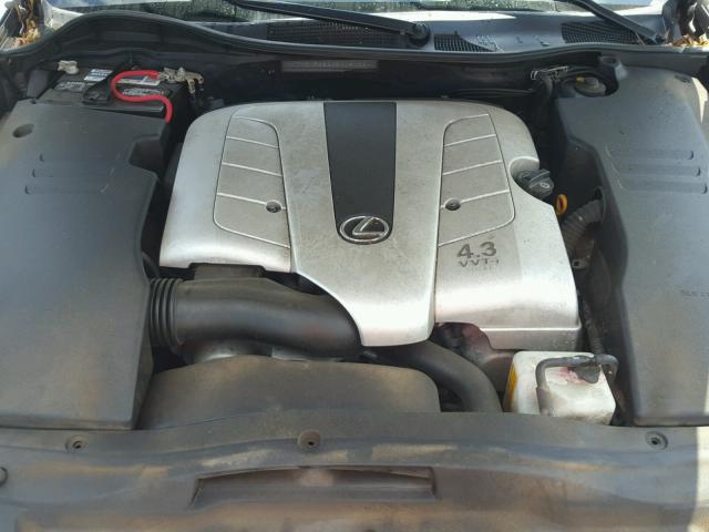 JTHBN96S265009428 - 2006 LEXUS GS GENERAT SILVER photo 7