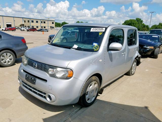 JN8AZ2KR3ET353215 - 2014 NISSAN CUBE S SILVER photo 2