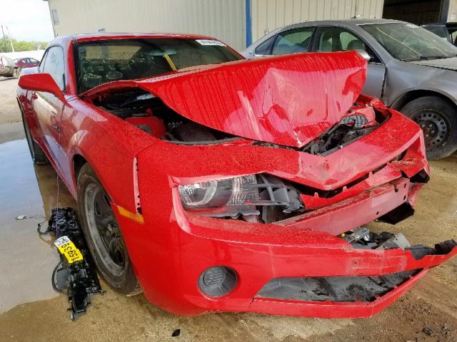 2G1FA1E34D9198831 - 2013 CHEVROLET CAMARO LS RED photo 1