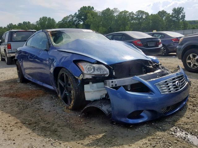 JNKCV64E48M120541 - 2008 INFINITI G37 BASE BLUE photo 1