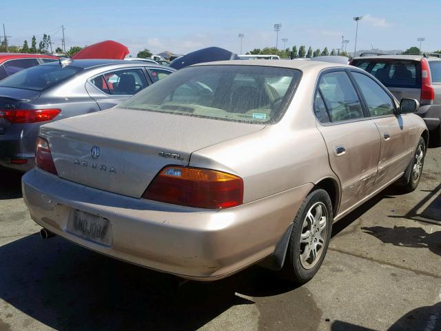 19UUA5679YA057031 - 2000 ACURA 3.2TL GOLD photo 4