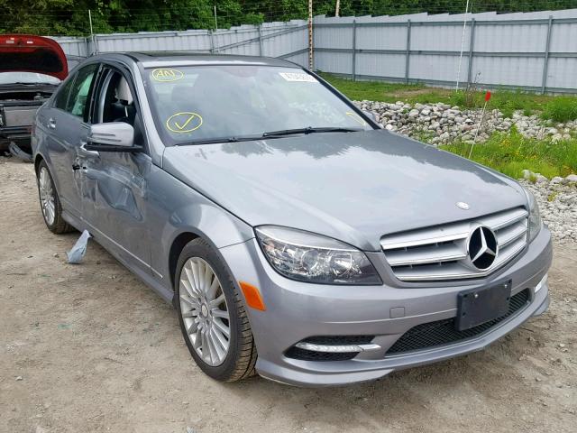 WDDGF8FB2BF558930 - 2011 MERCEDES-BENZ C 250 4MAT GRAY photo 1