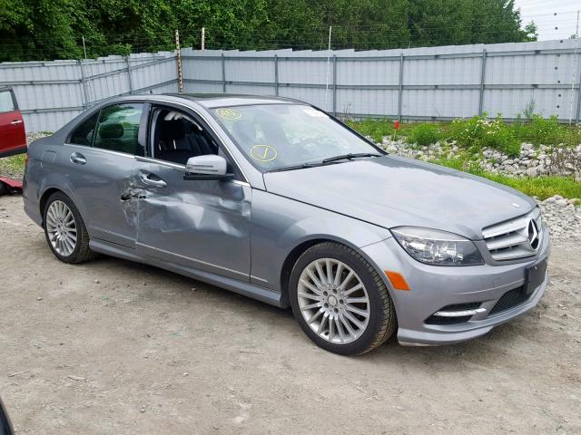 WDDGF8FB2BF558930 - 2011 MERCEDES-BENZ C 250 4MAT GRAY photo 9