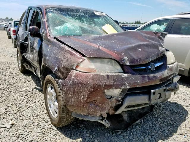 2HNYD18251H508409 - 2001 ACURA MDX BURGUNDY photo 1