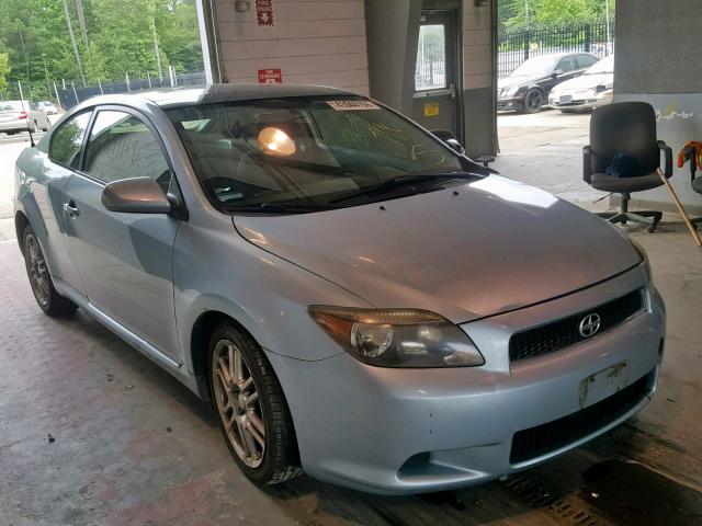 JTKDE177270146494 - 2007 TOYOTA SCION TC BLUE photo 1