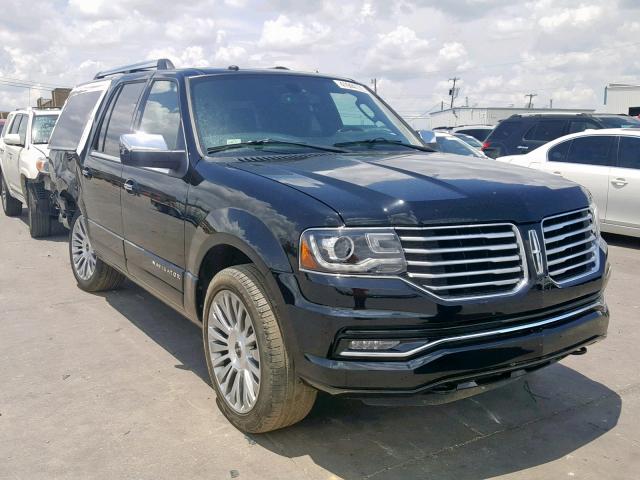 5LMJJ3LT2HEL11185 - 2017 LINCOLN NAVIGATOR BLACK photo 1