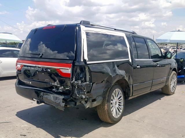 5LMJJ3LT2HEL11185 - 2017 LINCOLN NAVIGATOR BLACK photo 4