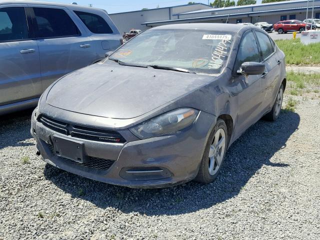 1C3CDFBB3FD330501 - 2015 DODGE DART SXT CHARCOAL photo 2