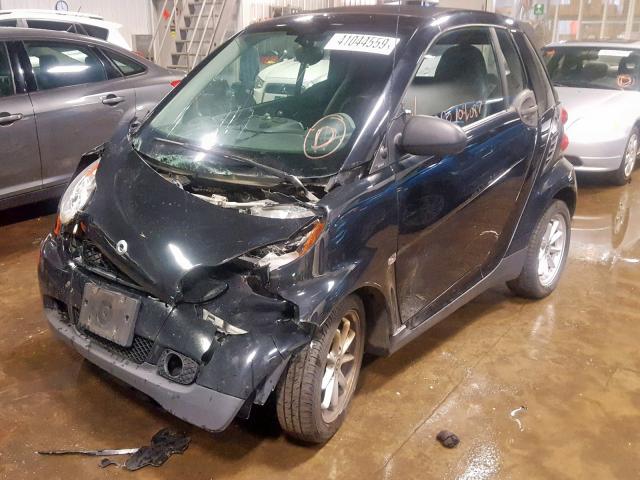 WMEEK31X59K271653 - 2009 SMART FORTWO PAS 黑色 照片 2