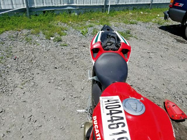 ZDM14BPW2DB007951 - 2013 DUCATI SUPERBIKE RED photo 6