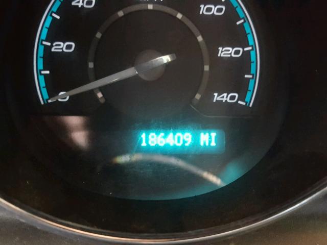 1G1ZH57B494243393 - 2009 CHEVROLET MALIBU 1LT შავი ფოტო 8