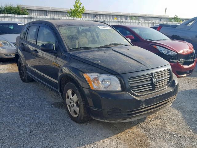 1B3HB28B38D641258 - 2008 DODGE CALIBER BLACK photo 1