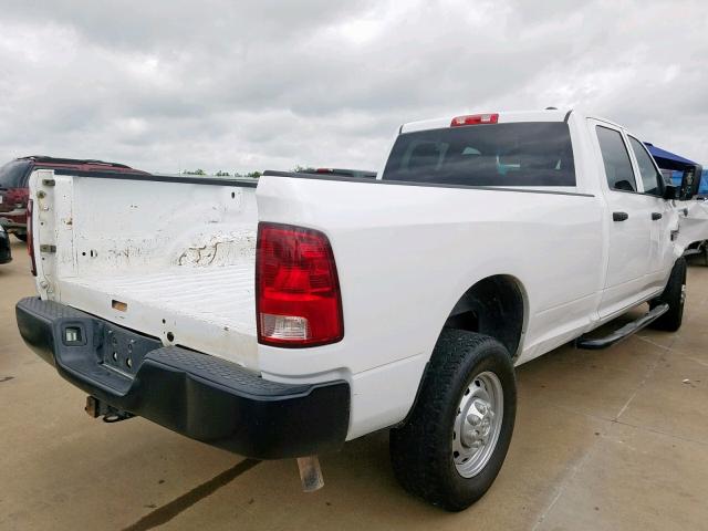 3C6TD5HT2CG326192 - 2012 DODGE RAM 2500 S WHITE photo 4