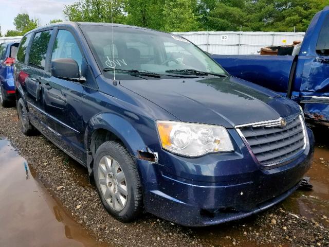 2A8HR44H78R114569 - 2008 CHRYSLER TOWN & CNT BLUE photo 1