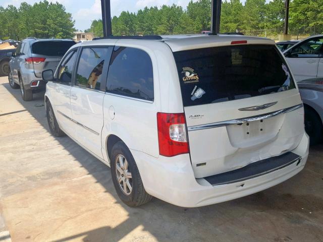 2C4RC1BG6CR291662 - 2012 CHRYSLER TOWN & COU 白色 照片 3