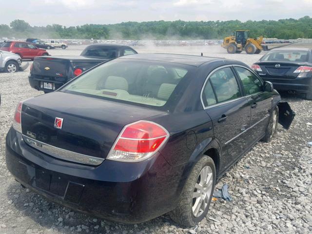 1G8ZS57N68F245209 - 2008 SATURN AURA XE BLACK photo 4