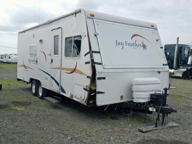 1UJBJ02K751JB0092 - 2005 JAYCO JAFEATHER WHITE photo 1