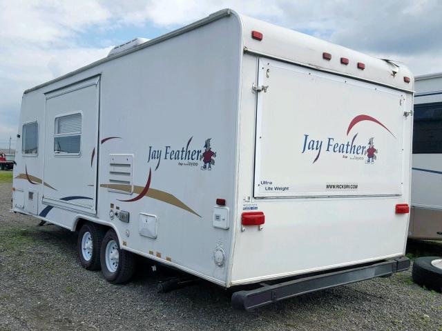 1UJBJ02K751JB0092 - 2005 JAYCO JAFEATHER WHITE photo 3