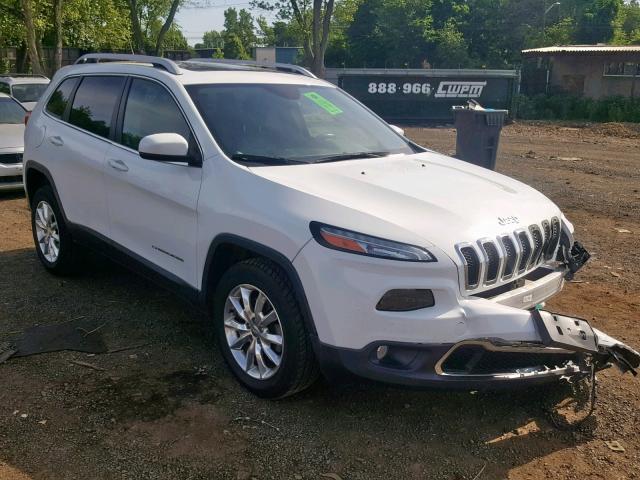 1C4PJMDB4FW559099 - 2015 JEEP CHEROKEE L WHITE photo 1