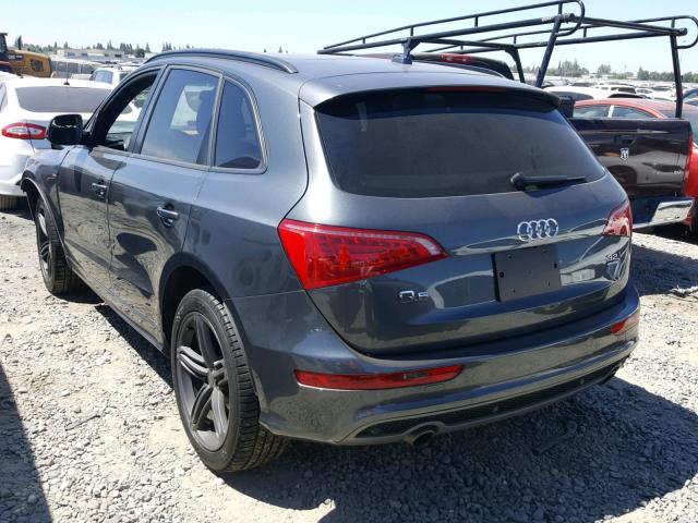 WA1WKAFP4CA137532 - 2012 AUDI Q5 PRESTIG GRAY photo 3