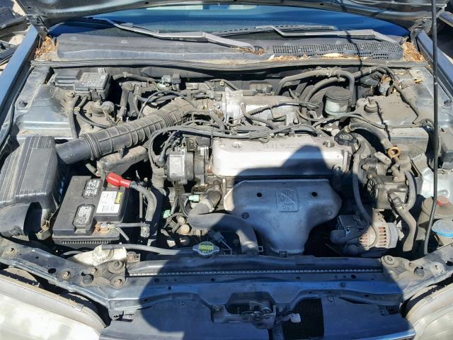 1HGCD5628TA036073 - 1996 HONDA ACCORD DX GREEN photo 7