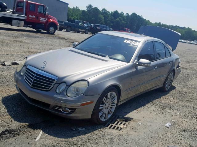 WDBUF56X68B270902 - 2008 MERCEDES-BENZ E 350 SILVER photo 2