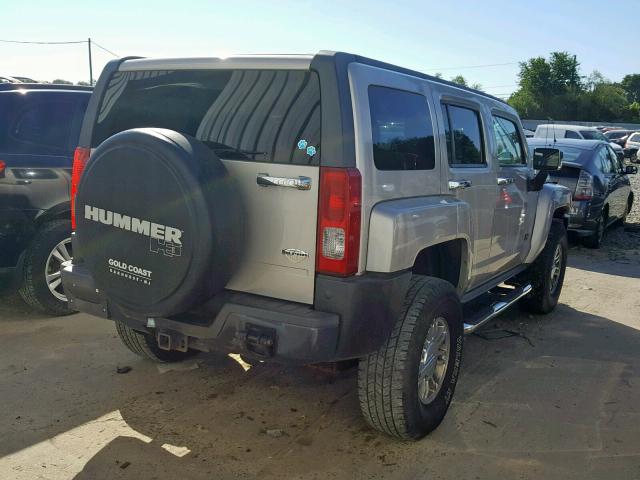 5GTEN13L688138778 - 2008 HUMMER H3 ALPHA GRAY photo 4