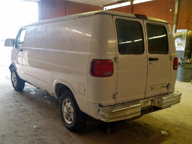 2B7KB31Z0RK137808 - 1994 DODGE RAM VAN B3 WHITE photo 3